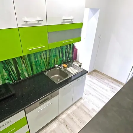Lägenhet Zabrze, Apartament Zielony *